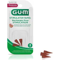 Gum Rubberen Tip Stimulator – Tandvleesverzorging & Tandsteen – Navulling – 3 stuks