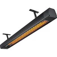 Heatstrip Verlengbeugels Zwart Maat: 30 cm
