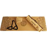 Samarali Sunlight Yoga Cadeaupakket - yogamat /2 blokken /yogatas / draagriem / milieuvriendelijk