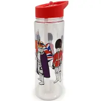 Thumbs Up Waterfles/Drinkbeker - The Original Stormtrooper Guards London Rood - Ecozen - 550ml & Flip Straw - 23x8x6,5cm