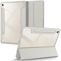 Spigen Ultra Hybrid Pro Bookcase voor de Samsung Galaxy Tab S9 11.0 inch - Grijs
