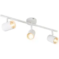 QAZQA Smart spot wit kantelbaar incl. Wifi GU10 - Jeana 3