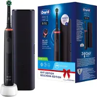 Oral-B Pro 3 3500 Cross Action Zwart met Strepen Case
