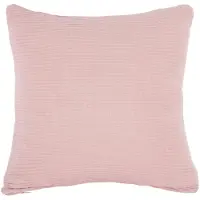 PT Living Sierkussen Zigzag Knitted Cotton Soft Pink
