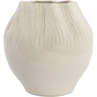 Light & Living Pot deco Ø39,5x41 cm ACDA naturel (Wit, 39.5x41x39.5cm)