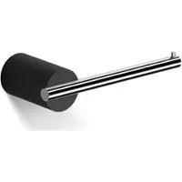 DECOR WALTHER WC Rolhouder Stone Mat Zwart Chrome