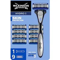 Wilkinson Hydro 3 Razor + 9 Mesjes