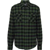 Vintage Industries Overhemd 'Harley' groen / zwart