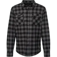 Vintage Industries Overhemd 'Harley' stone grey / zwart