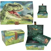 Dino World - Treasure Chest With Code, Sound And Light ( 0412115 )