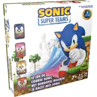 Zygomatic Sonic Super Teams Bordspel - Race met Sonic en vrienden - Inclusief 8 miniaturen