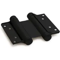Dx IBFM bommer scharnier dubbelwerkend 30/100 mm deurdikte 25-30 mm - zwart