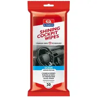 Dr. Marcus Titanium Line Shining Cockpit Wipes - 30 stuks dashboard reinigingsdoekjes - Ocean