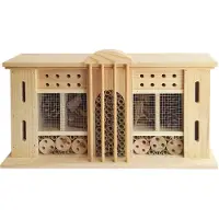 Kinlys Insectenhotel The White House - Insectenhuis - - Houtkleur - 17088