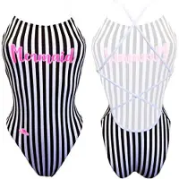 Turbo Sirene Pink Mermaid Swimsuit Blauw M Vrouw