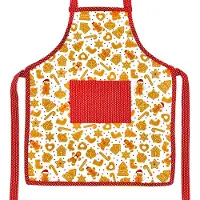 Benza Kerstschort Voor Kinderen - 50 x 59 cm - 4 - 9 Jaar - 100% Katoen
