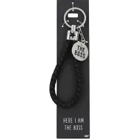 Depesche - Sleutelhanger "Do not forget me!" - motief 007 met de tekst "The Boss"