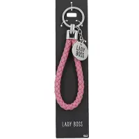 Depesche - Sleutelhanger "Do not forget me!" - motief 012 met de tekst "Lady Boss"