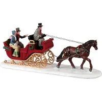Lemax Scenic Sleigh Ride Caddington Village Collection 2023