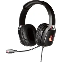 Konix Drakkar Mistlur Gaming-hoofdtelefoon, zwart, zwart, one size
