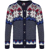 Dale of Norway - Vegard Jacket - Wollen vest M, zwart/grijs