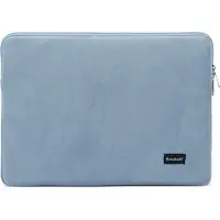 Bombata Universele Velvet Laptophoes Sleeve - 13 inch / 14 inch - Licht Blauw