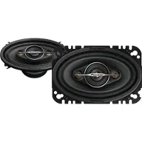 Pioneer TS-A4671F - Autospeakers - 4" x 6" inch (10 x 15 cm) - 4-wegs coaxiaal - 210 W