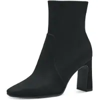 Tamaris 1-25022-41 Enkellaarzen | Maat 39 Dames Zwart
