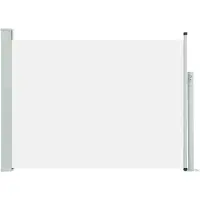 vidaXL Tuinscherm uittrekbaar 100x514 cm crème