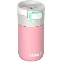 Kambukka Etna Thermosbeker 300 ml - makkelijk reinigen - lekvrije Koffiebeker - Baby Pink