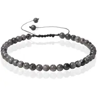 Memphis No.1 Armband - 4mm Labradorite