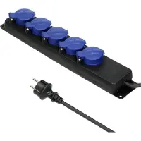 Enzo Orno SWD TCD zwart IP44 H05 3x1,5qmm 3m 5V met klep - 6871973