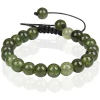 Memphis No.3 Dames Armband - 8mm Dark Green