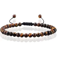 Memphis No.1 Armband - 4mm Tigereye