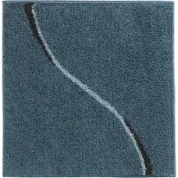 Casilin WC-mat Antislip Carve - 60x60cm - Vierkante Badmat - Waterabsorberend - Wasbaar en Sneldrogend - Acryl - Ocean