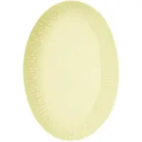Aida - Life in colour Confetti ovaal bord Lemon, 25,5x36 cm