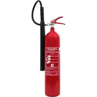 Flameline CO2 brandblusser 5 kilo - Geleverd met keuringssticker en wandbeugel - A-kwaliteit
