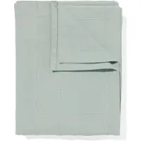 HEMA Tafelkleed met ruiten 140x240 katoen groen (groen)