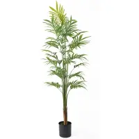 Present Time kunstplant gold palm tree large -