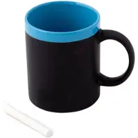 Out of the blue Memo Mok 220 Ml Keramiek 12 Cm Zwart/Blauw