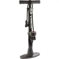 Mirage Vloerpomp Dualhead Staal met Meter