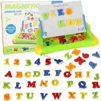 Pricenet Educatief magneetbord met cijfers en letters 30.5 x 15.2 x 4 cm groen