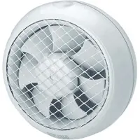Soler & Palau raam-/muurvent HCM, wit, (hxb) 255x255mm