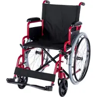 Romed Opvouwbare Rolstoel Dynamic Rood