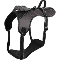 MaxxPet Flamingo HondenHarnas Kelso - Kattentuigje - 68-106cm x 25mm x 2mm - Grijs
