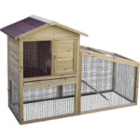 Kerbl Pet Nagerhuis Freetime, 140 x 65 x 100 cm, met uitneembaar bad, weerbestendig