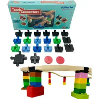 TOY2 Track Connectors - 22 st. - De Bouwset - - OneSize - Treinrails