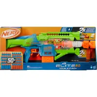 Nerf Elite 2.0 - Double Punch F6363EU4 - gemotoriseerde blaster met dubbele schietfunctie