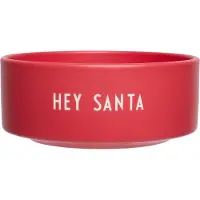 Design Letters snackschaal Ø12 cm Santa-faded rose