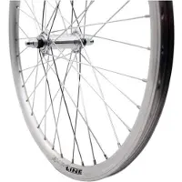 Roland voorwiel 24 x 1.75 vast alu v-profil zilver zink spk
